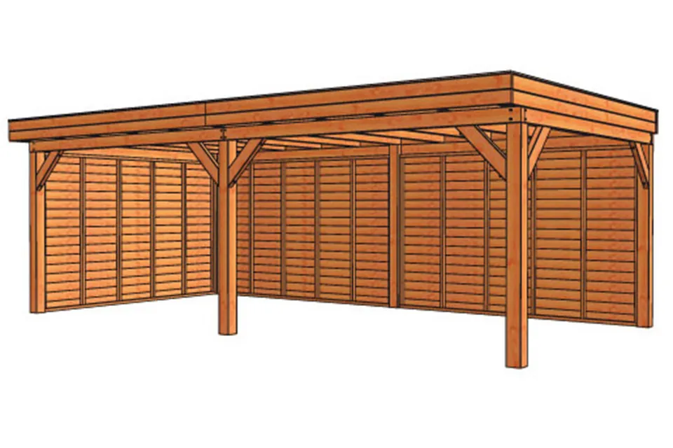 Tuinhuis / Blokhut Trendhout Buitenverblijf Refter XXL 7300mm B Tuinhuis / Blokhut Trendhout Buitenverblijf Refter XXL 7300mm B
