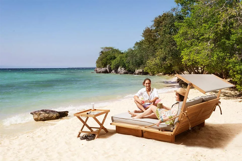 Apple Bee | Loungebed met Zonneluifel Robinson Apple Bee | Loungebed met Zonneluifel Robinson