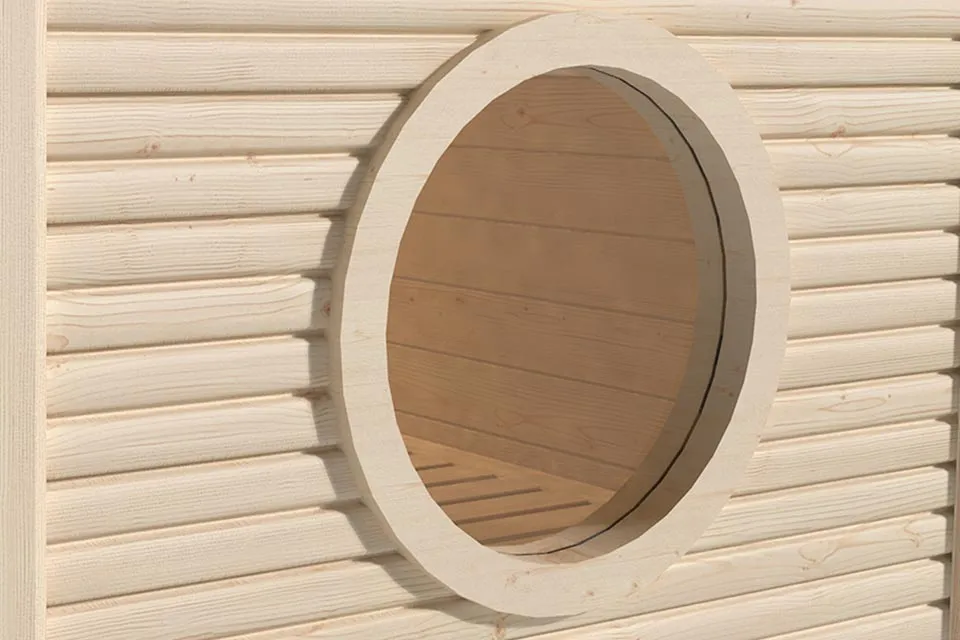 Weka | Raam Rond voor 45 mm Sauna's Weka | Raam Rond voor 45 mm Sauna's