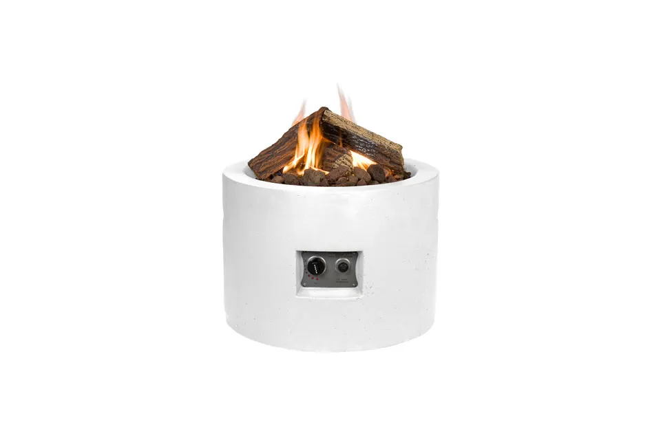 Happy Cocooning | Terrashaard Rond | Wit Happy Cocooning | Terrashaard Rond | Wit
