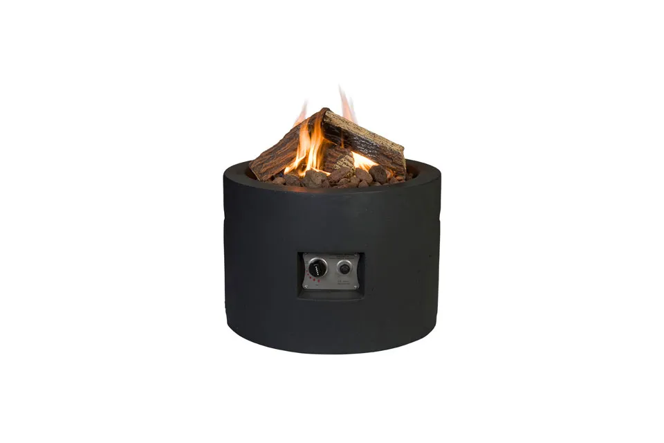 Happy Cocooning | Terrashaard Rond | Zwart Happy Cocooning | Terrashaard Rond | Zwart