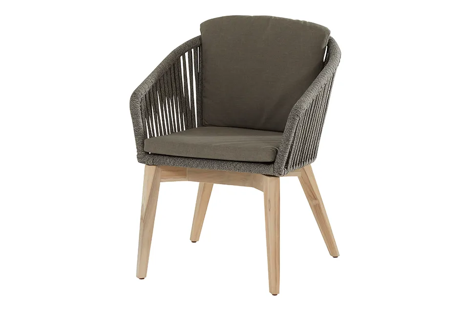 4 Seasons Outdoor | Tuinstoel Santander | Mid Grey 4 Seasons Outdoor | Tuinstoel Santander | Mid Grey