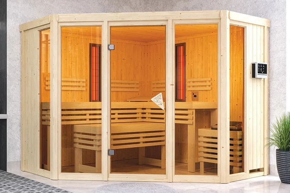 Karibu Asta Sauna Kachel 9 kW Externe Bediening