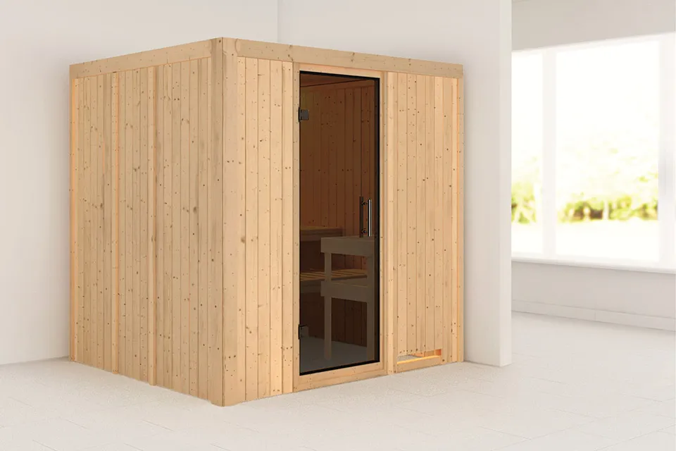 Karibu | Sauna Daria | Antracietglas