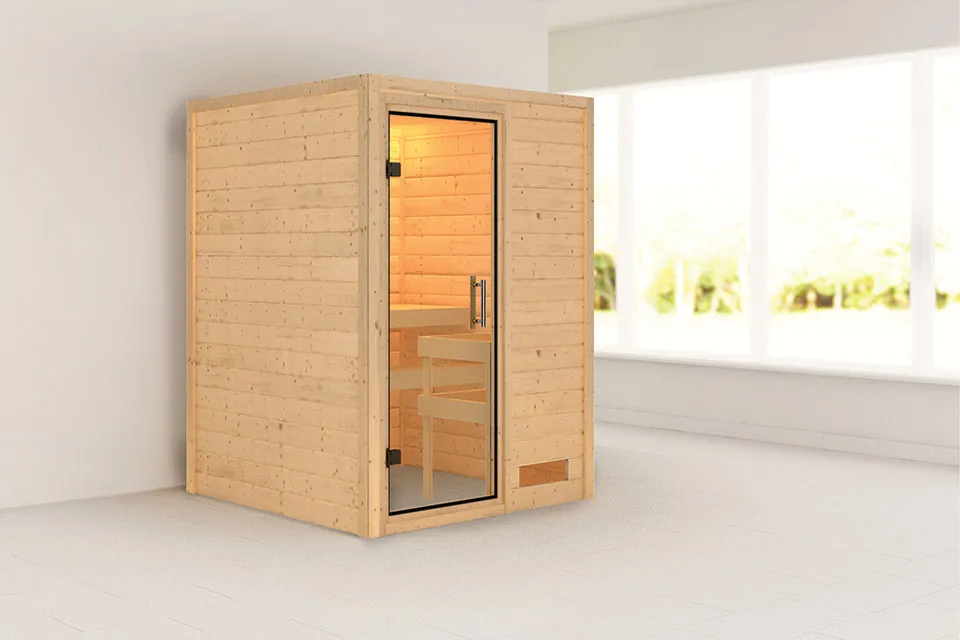 Karibu | Sauna Nadja | Helderglas