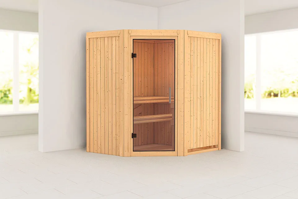 Karibu | Tonja Sauna | Helderglas Deur Karibu | Tonja Sauna | Helderglas Deur