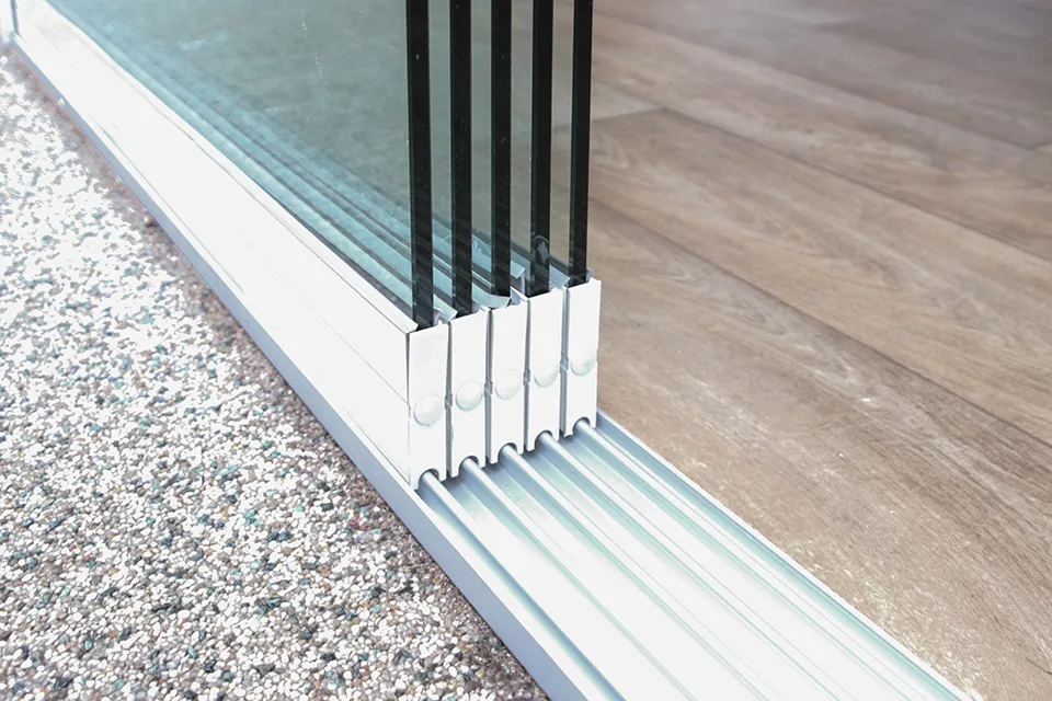 Fonteyn | Glazen Schuifwand Comfortline | 5 panelen Fonteyn | Glazen Schuifwand Comfortline | 5 panelen