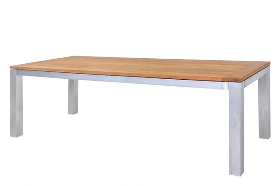 SUNS Tuintafel 240 x 100 cm Wit