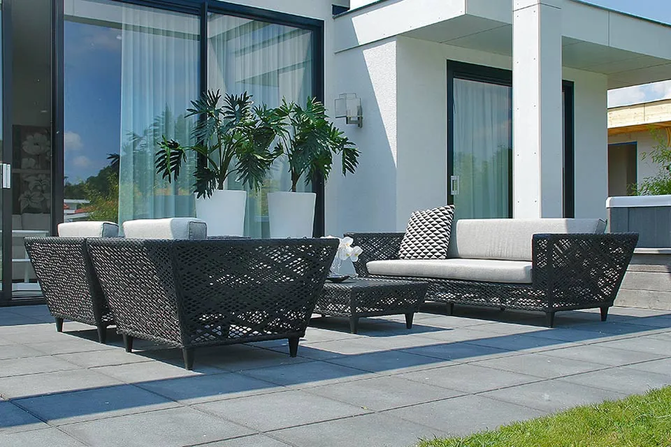 Loungeset Shambhala Zwart Artie