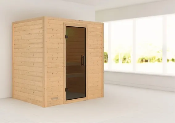 Woodfeeling | Sauna Sonja | Antracietglas Woodfeeling | Sauna Sonja | Antracietglas