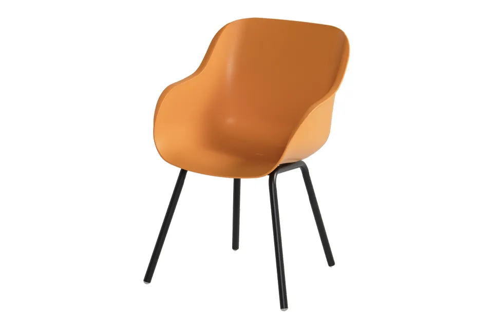Hartman | Tuinstoel Sophie Rondo Elegance | Indian Orange Hartman | Tuinstoel Sophie Rondo Elegance | Indian Orange