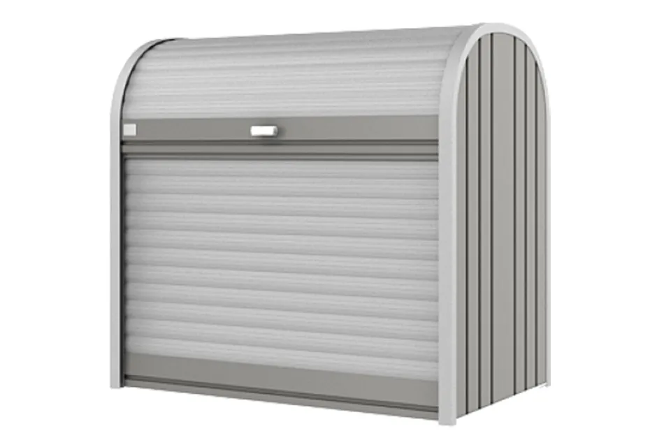 Biohort | Opbergbox StoreMax 120 | Kwartsgrijs-Metallic Biohort | Opbergbox StoreMax 120 | Kwartsgrijs-Metallic
