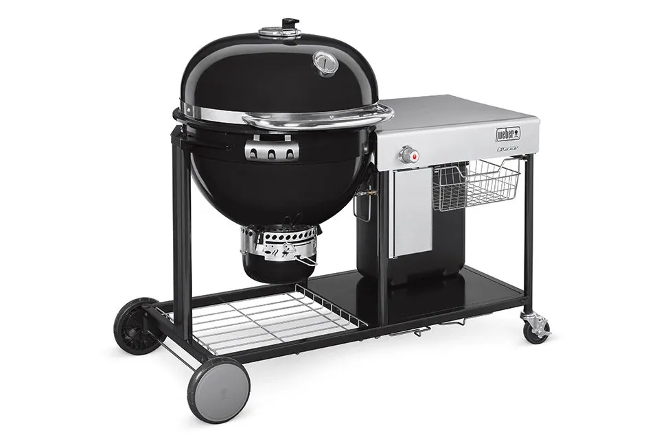 Weber | BBQ Summit Charcoal Grill Center | Ø 62cm | Black SHOWROOMMODEL met gratis hoes
