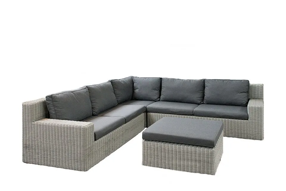 Fonteyn | Loungeset Florence | White Grey Fonteyn | Loungeset Florence | White Grey