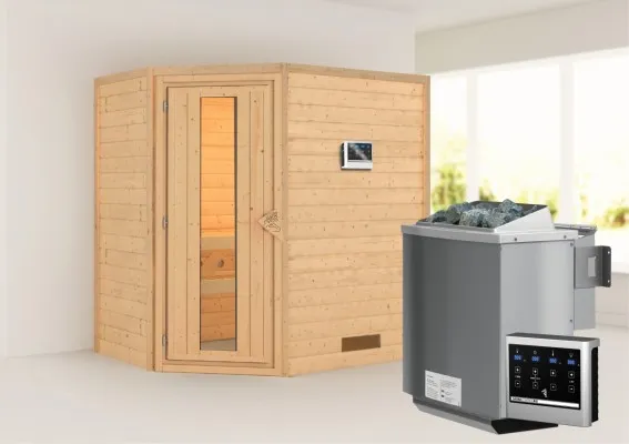 Woodfeeling | Sauna Svea | Energiesparend | Biokachel 4,5 kW Externe Bediening Woodfeeling | Sauna Svea | Energiesparend | Biokachel 4,5 kW Externe Bediening
