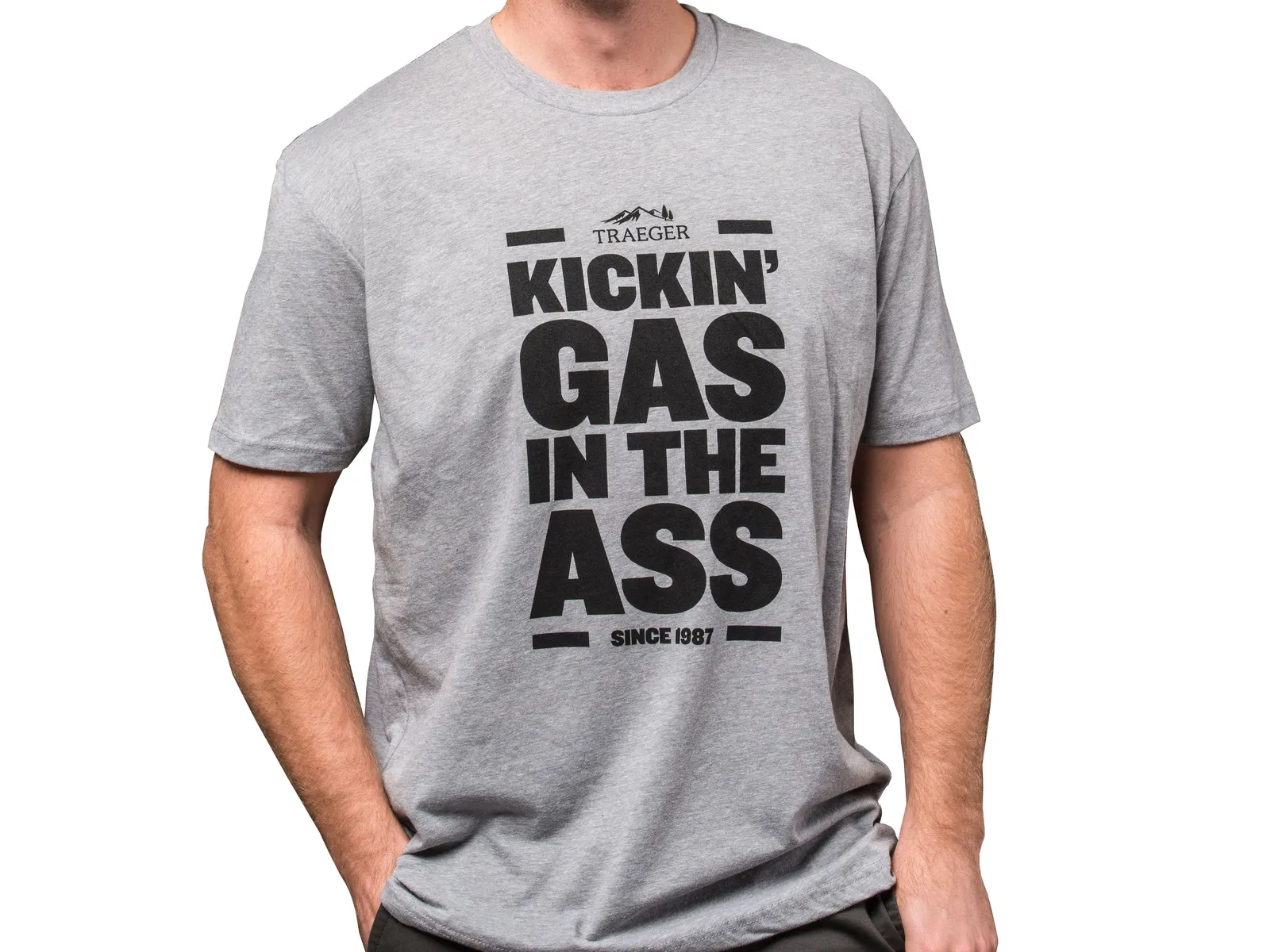Traeger | T-Shirt | Kickin&apos; Gas In The Ass | Medium
