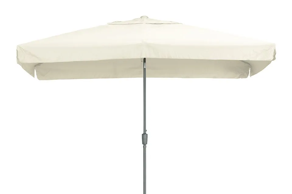 Parasol 200 x 300 cm Toledo Ecru 4 Seasons Outdoor