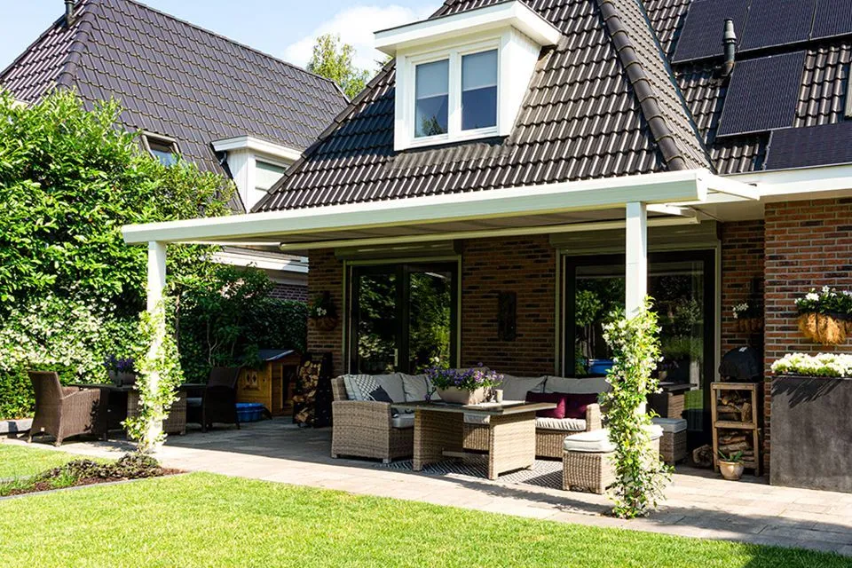 Aluxe | Veranda Topline 6000 x 3000 | Met Polycarbonaat Platen Aluxe | Veranda Topline 6000 x 3000 | Met Polycarbonaat Platen