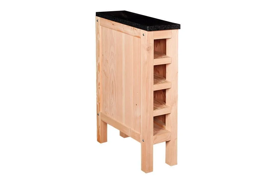 Trendhout | Buitenkeuken Buffet Module F Trendhout | Buitenkeuken Buffet Module F