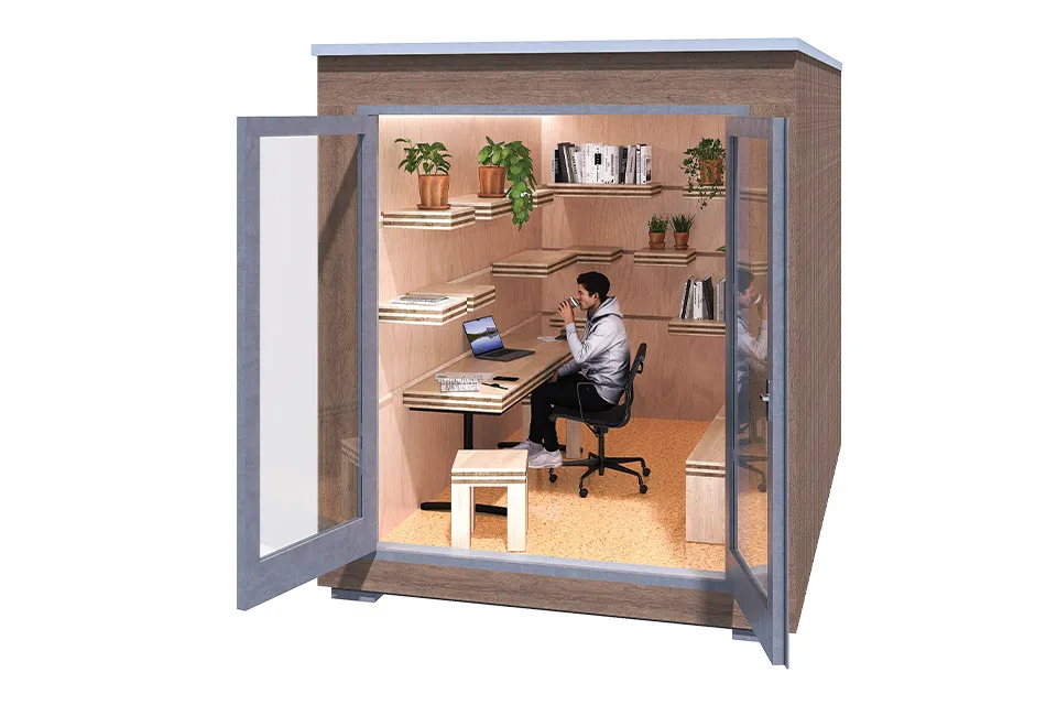 Fonteyn | Tuinkamer Roomy Zilver Fonteyn | Tuinkamer Roomy Zilver