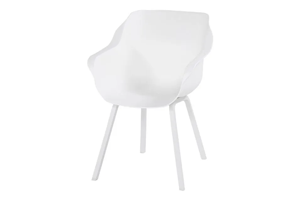 Hartman | Tuinstoel Sophie Element met Armleuningen 2 Stuks | Royal White Hartman | Tuinstoel Sophie Element met Armleuningen 2 Stuks | Royal White