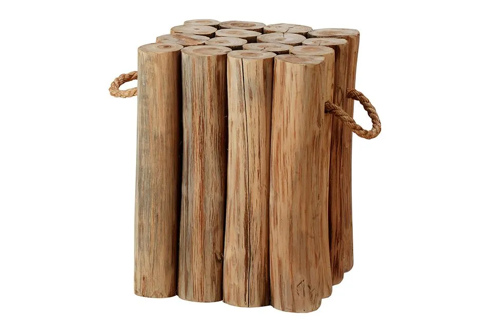 Apple Bee | Bijzettafel Twiggy 35 x 35 x 45 cm | Handvaten Apple Bee | Bijzettafel Twiggy 35 x 35 x 45 cm | Handvaten