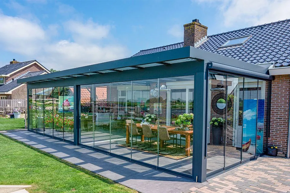 Aluxe | Veranda Ultraline 5000 x 4000 | Met Glas Aluxe | Veranda Ultraline 5000 x 4000 | Met Glas