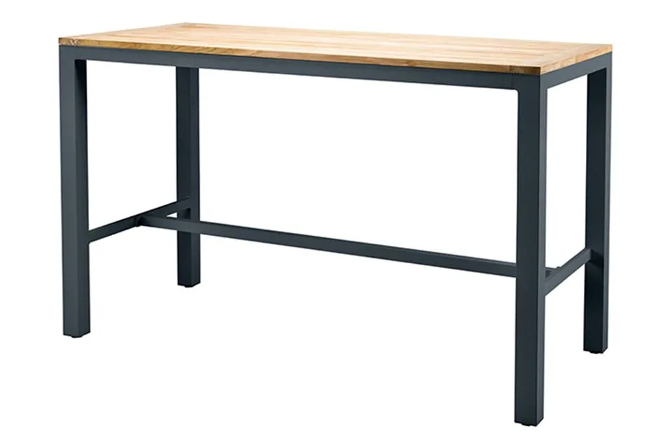 SUNS | Vario Bartafel 180 x 80 cm | Antraciet-Teak