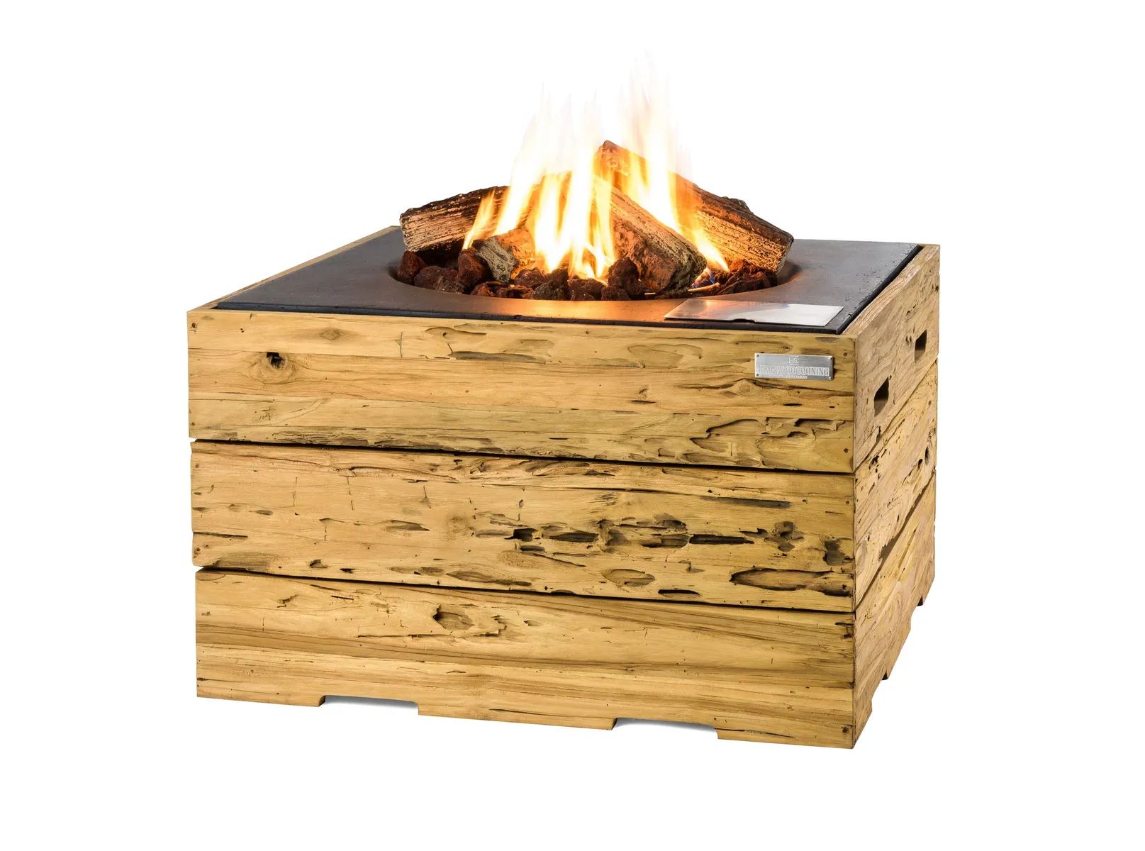 Happy Cocooning | Terrashaard Vierkant Driftwood | Antraciet