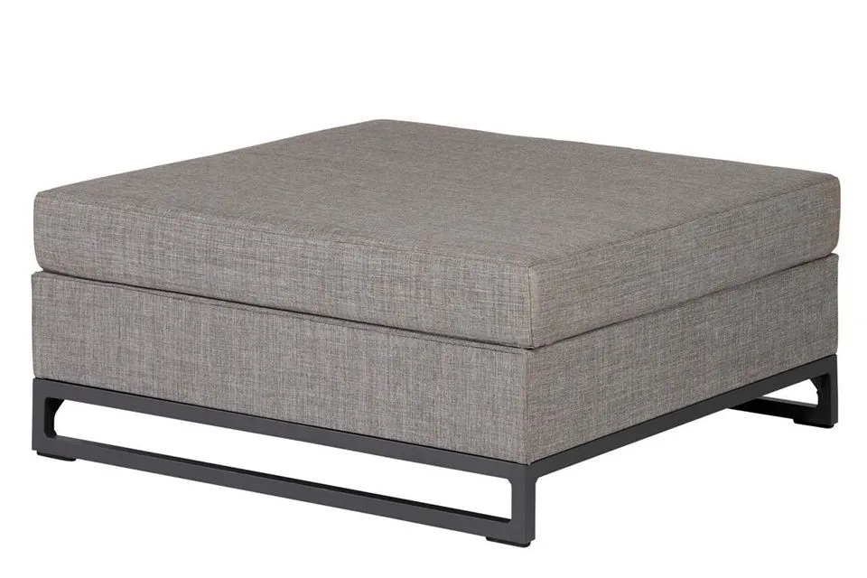 Exotan | Voetenbank/Koffietafel Rhodos | Ash Grey Exotan | Voetenbank/Koffietafel Rhodos | Ash Grey