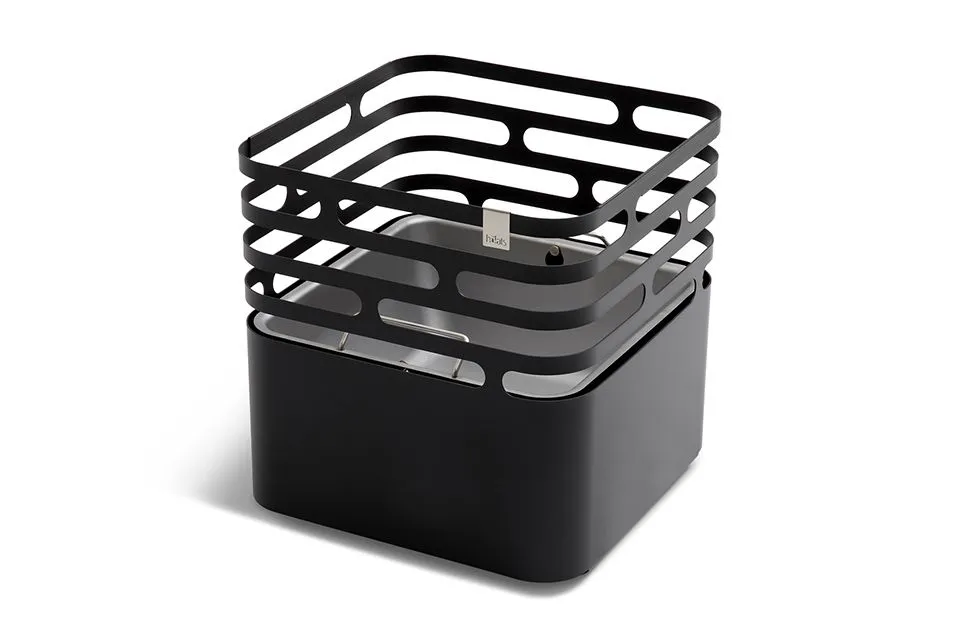 Hofats | Cube Vuurkorf | Zwart