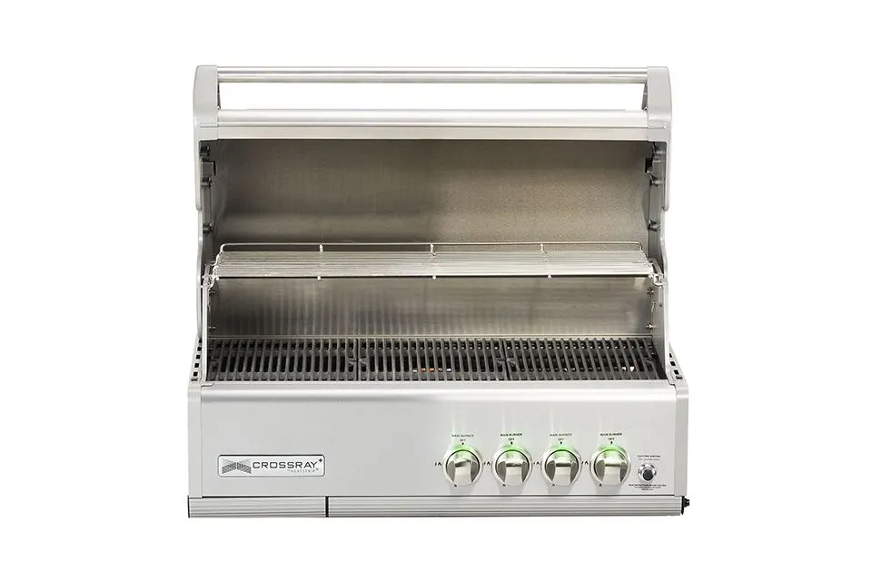 Heatstrip Crossray 4 Built In BBQ 4 Burner 30 MB