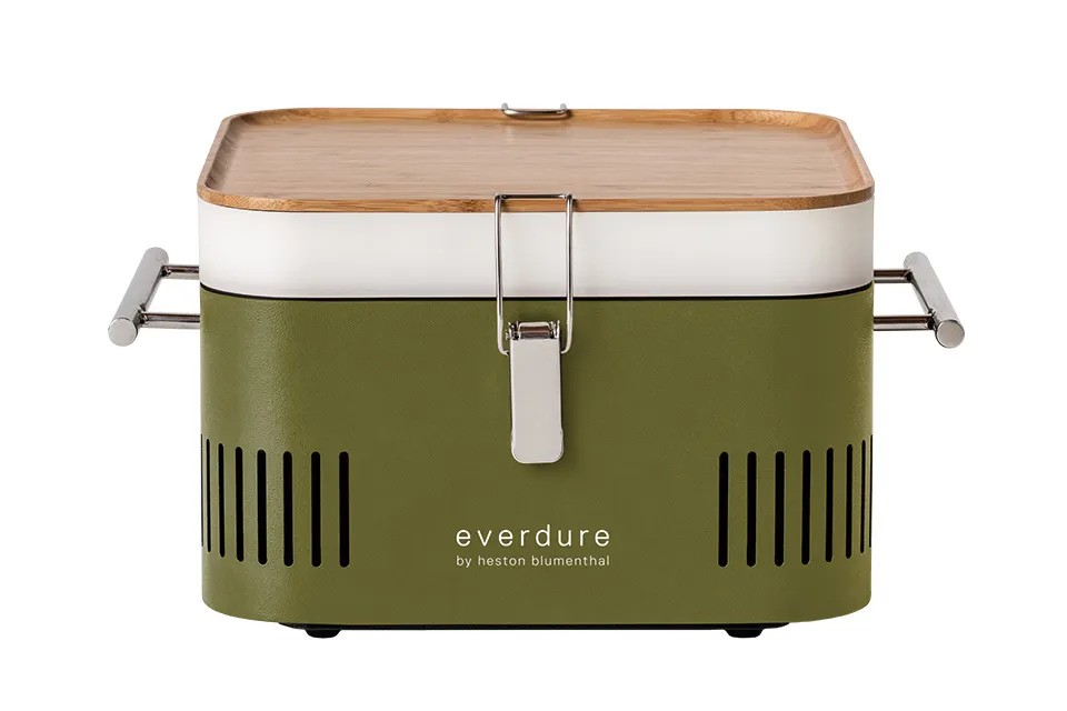 Everdure Cube Houtskool BBQ Groen