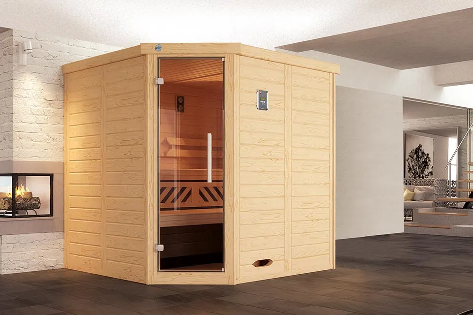 Weka | Sauna Kemi 1 GT Hoek Weka | Sauna Kemi 1 GT Hoek