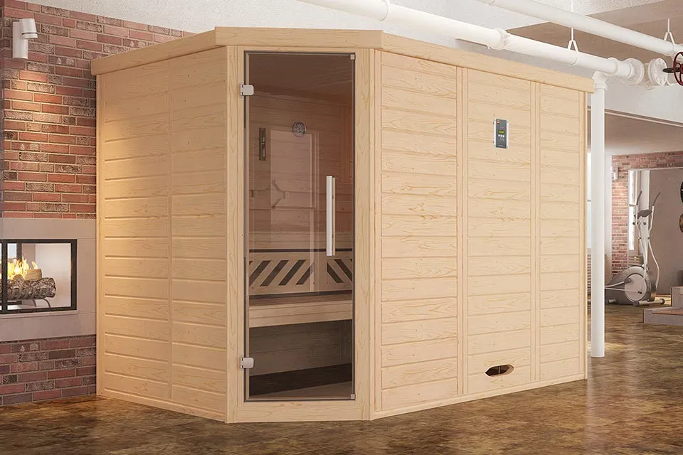 Weka | Sauna Kemi 2 GT Hoek Weka | Sauna Kemi 2 GT Hoek