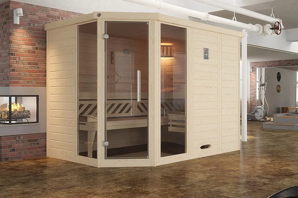 Weka | Sauna Kemi 2 GTF Hoek Weka | Sauna Kemi 2 GTF Hoek