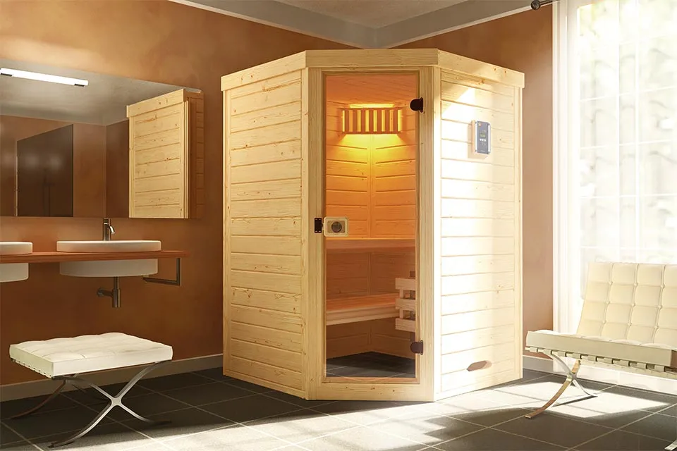 Weka | Sauna Laukkala 1 GT | Saunaverlichtingset Weka | Sauna Laukkala 1 GT | Saunaverlichtingset