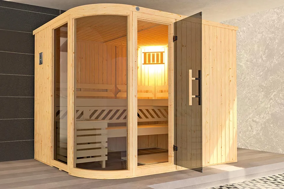 Weka | Sauna Sara 2 | 9,0 kW Bio-Kachel Weka | Sauna Sara 2 | 9,0 kW Bio-Kachel