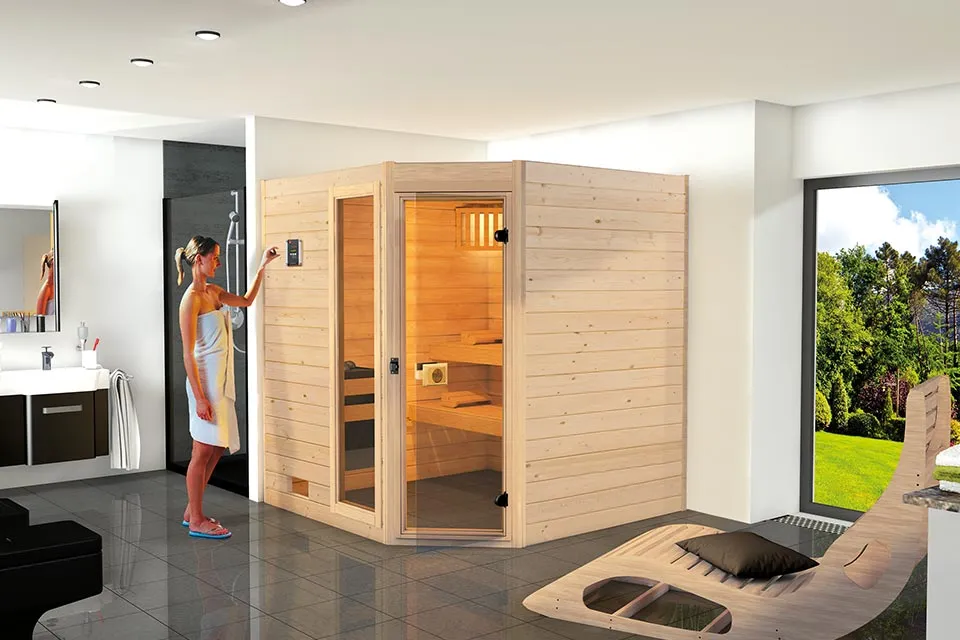 Weka | Sauna Valida 2 GTF Hoek Weka | Sauna Valida 2 GTF Hoek