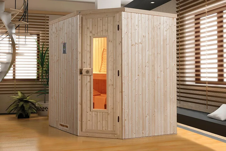 Weka | Sauna Varberg 2 HT Hoek Weka | Sauna Varberg 2 HT Hoek