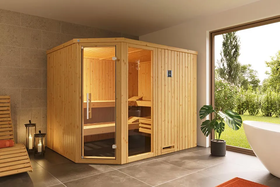 Weka | Sauna Varberg 4 GTF Hoek Weka | Sauna Varberg 4 GTF Hoek