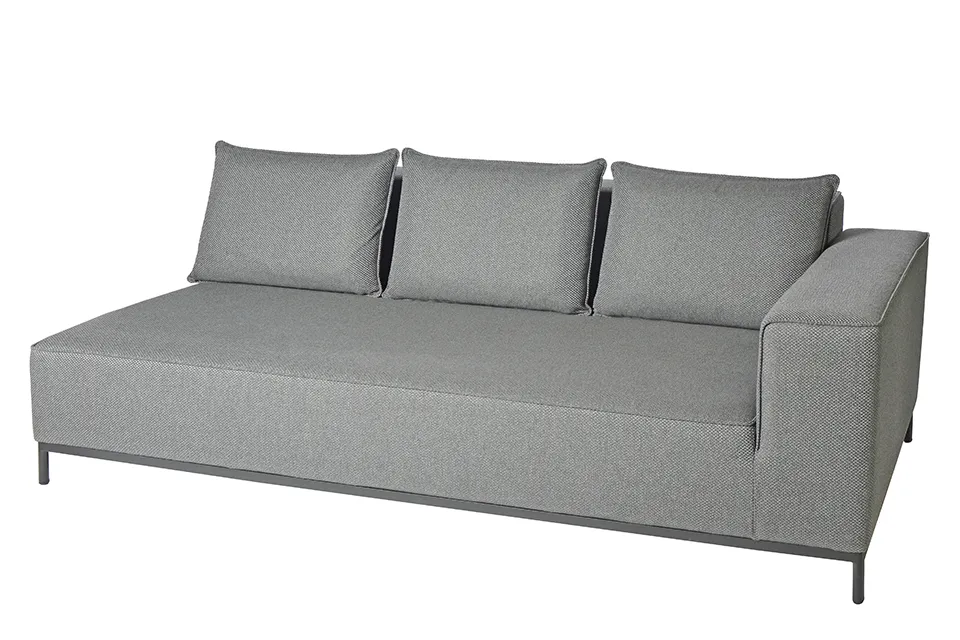 Max & Luuk | Loungebank West 3-zits Links Max & Luuk | Loungebank West 3-zits Links