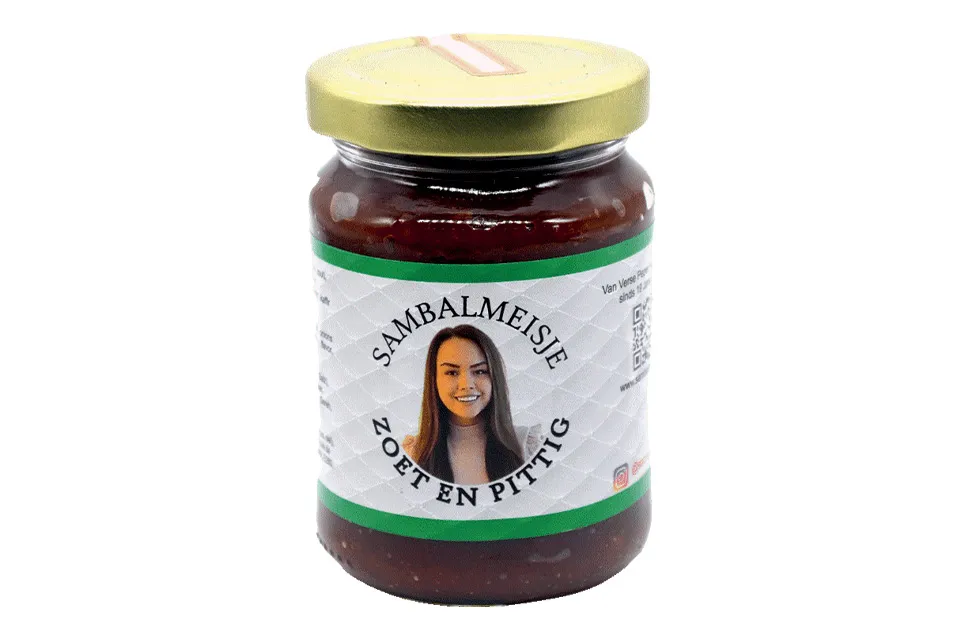 Sambalmeisje - Zoet & Pittig -Sambal