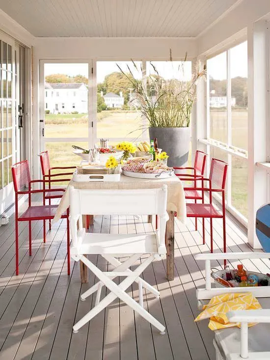 Veranda inrichten