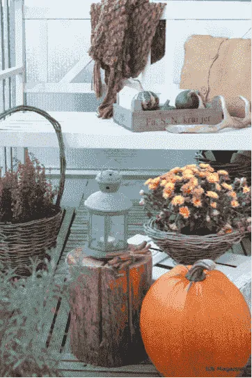 balkon herfst