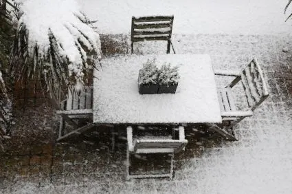tuinmeubelen winter