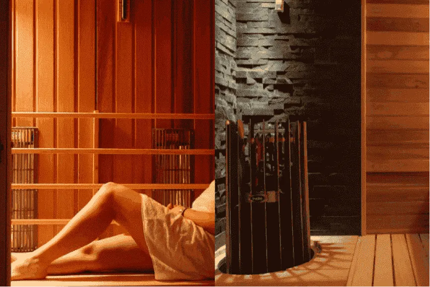 Traditionele of infrarood sauna