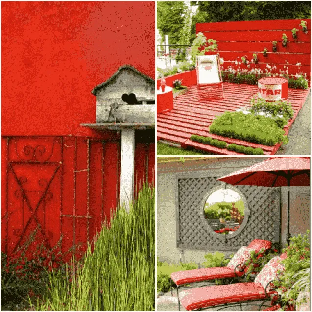 rood tuin
